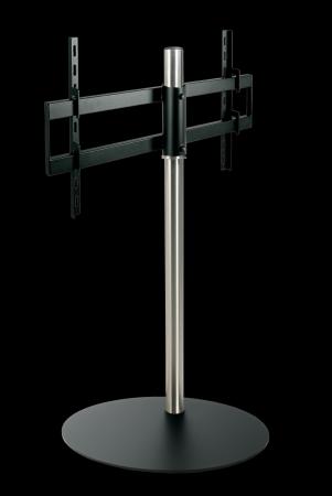 Cavus Vloerstandaard 100Cm60Mm Rvs Voet 70Cm Zwart Vesa 6040 Cavu cavus kopen in de aanbieding