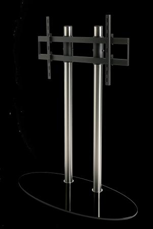 Cavus Vloerstandaard 100Cm60Mm Rvs Voet 98Cm Glas Vesa 6040 cavus kopen in de aanbieding