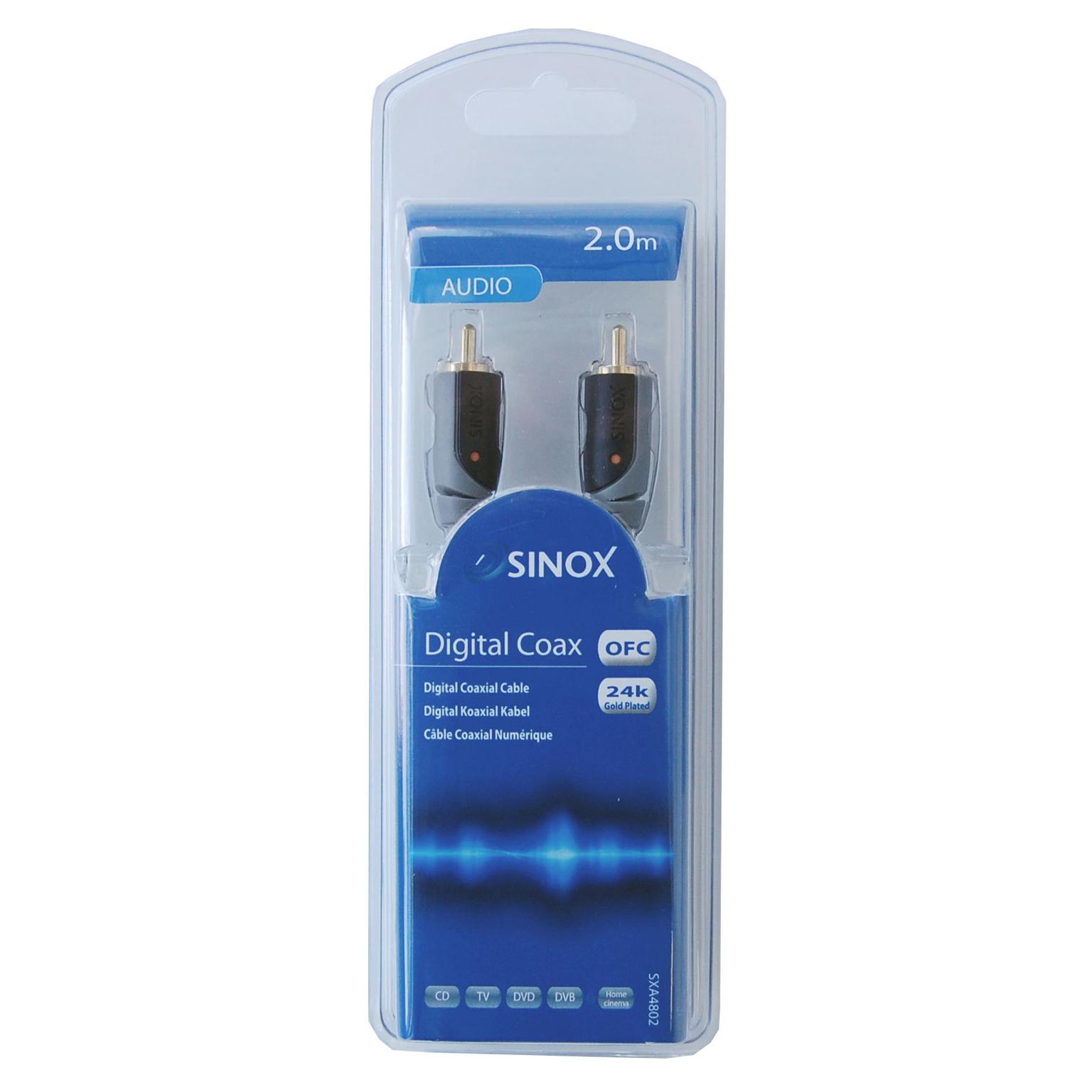 Sinox Plus Aansluitkabel 1Xrca Rg59 2Mtr sinox plus kopen in de aanbieding Sinox Plus Aansluitkabel 1Xrca Rg59 2Mtr sinox plus kopen in de aanbieding