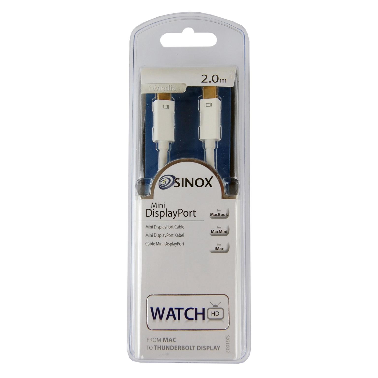 Sinox Imedia Verloopkabel Mini Dp Male Dp Imed sinox imedia kopen in de aanbieding Sinox Imedia Verloopkabel Mini Dp Male Dp Imed sinox imedia kopen in de aanbieding