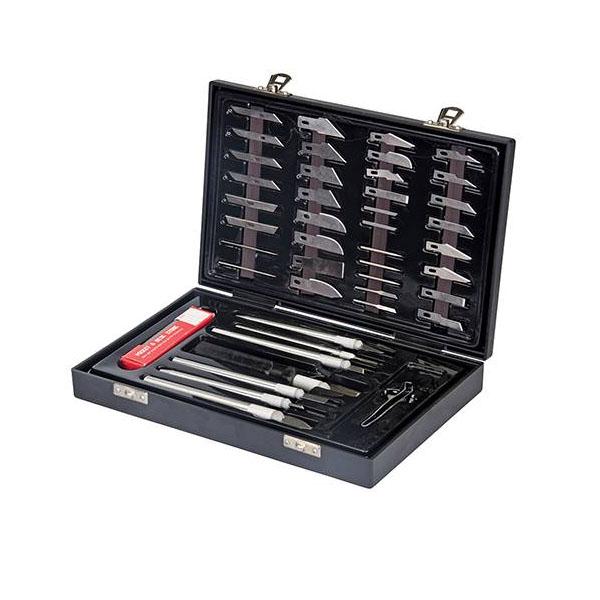 51 Delige Hobbymessen Set Silverline silverline kopen in de aanbieding 51 Delige Hobbymessen Set Silverline silverline kopen in de aanbieding
