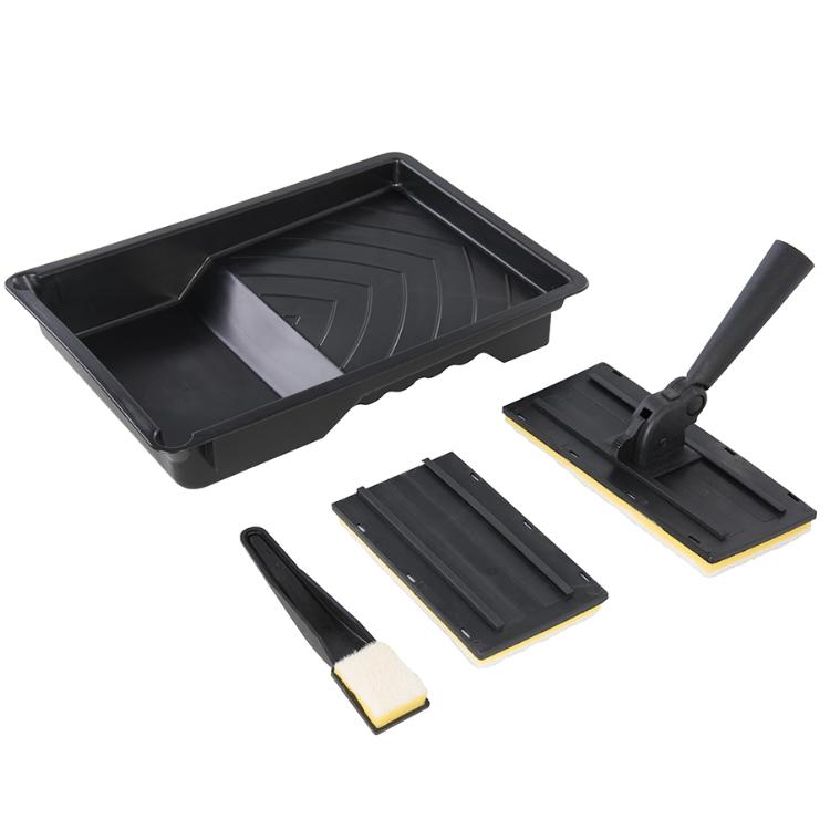 4 Delige Verfpad Set Silverline silverline kopen in de aanbieding 4 Delige Verfpad Set Silverline silverline kopen in de aanbieding