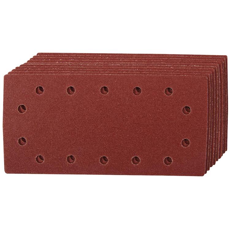 Silverline 115 X 230 Mm Geperforeerde Klittenband Schuurvellen 10 Pk Silverli silverline kopen in de aanbieding