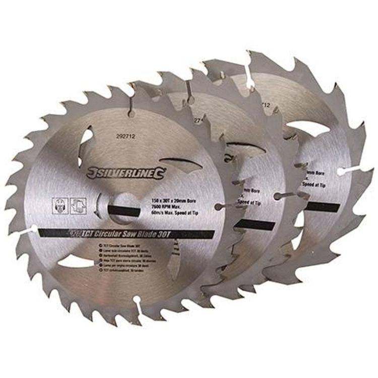 Cirkelzaagblad set - Silverline