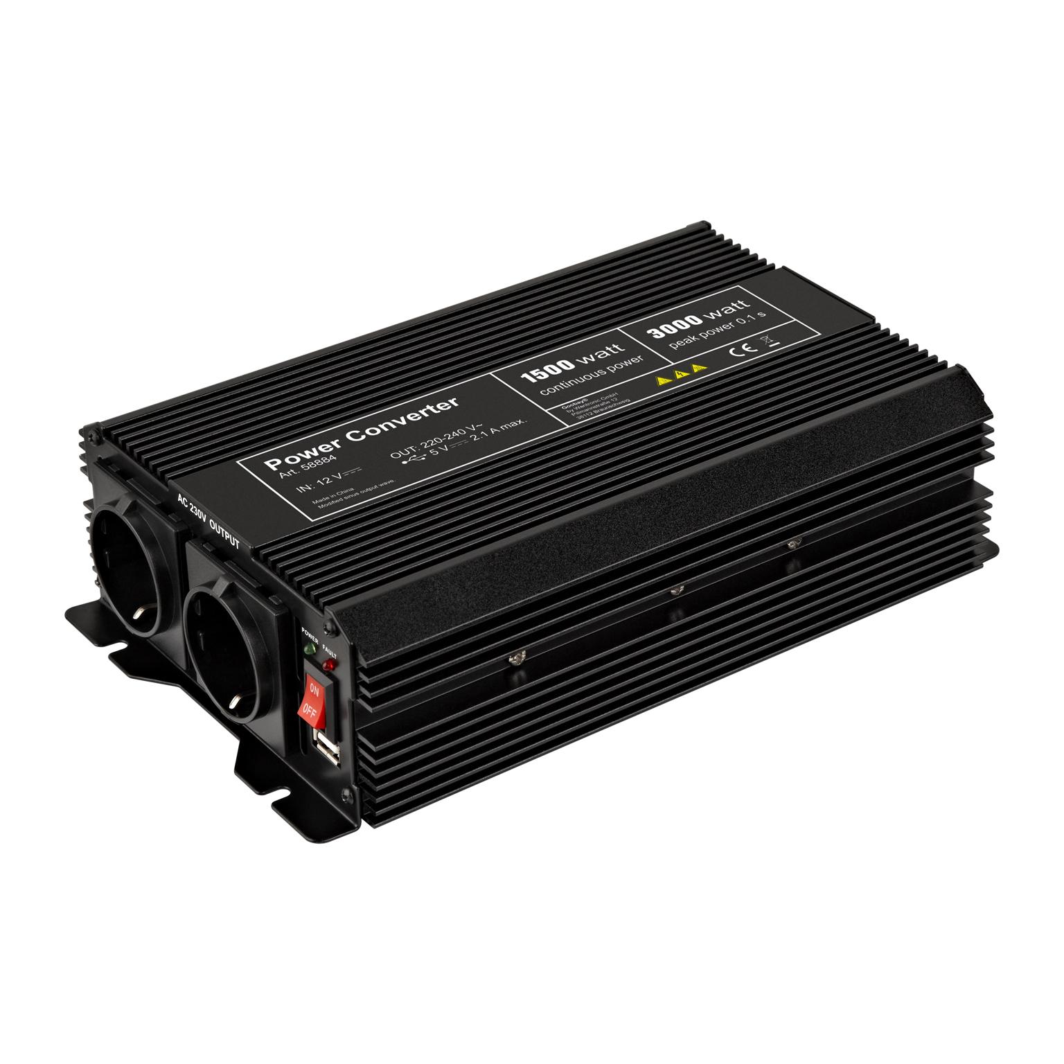 12 naar 230 Volt - DC - Goobay