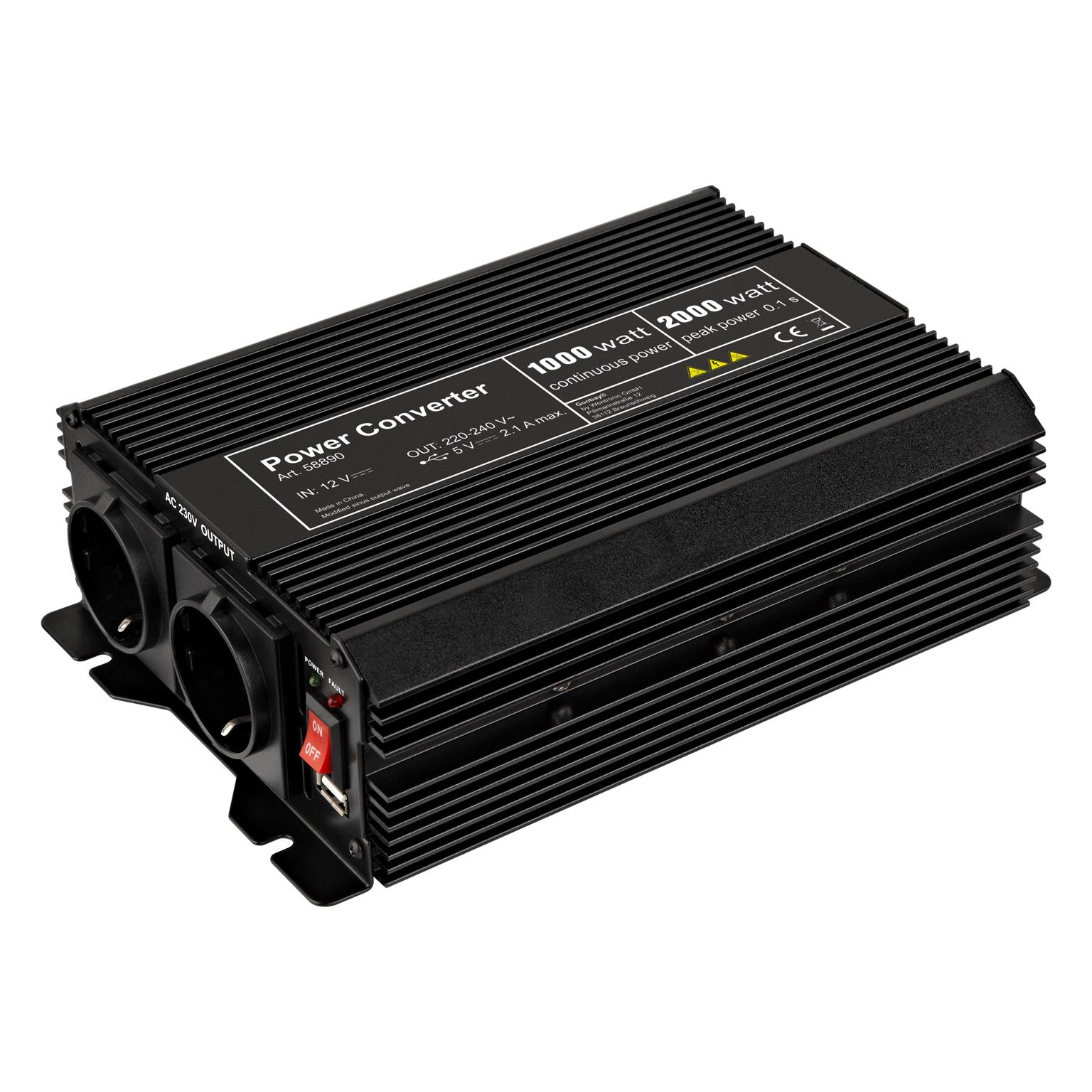 12 naar 230 Volt - DC - Goobay