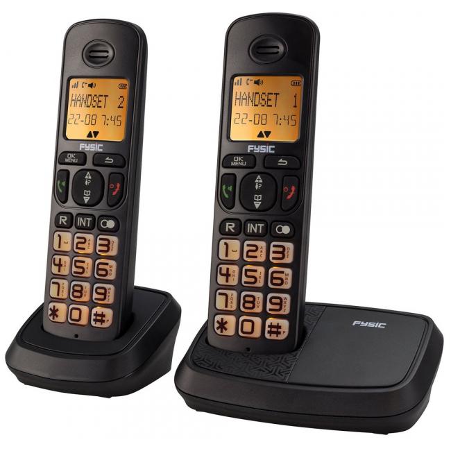 Fx 5520 Fysic Big Button Dect Twinset Black Actie Pakket 51 fysic kopen in de aanbieding Fx 5520 Fysic Big Button Dect Twinset Black Actie Pakket 51 fysic kopen in de aanbieding
