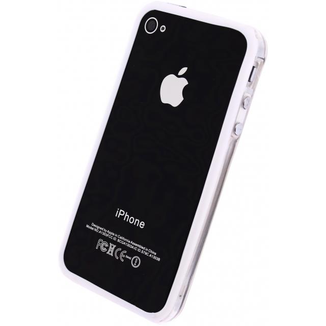 Xccess Hard Bumper Case Apple Iphone 44S Whitetransparent xccess kopen in de aanbieding Xccess Hard Bumper Case Apple Iphone 44S Whitetransparent xccess kopen in de aanbieding