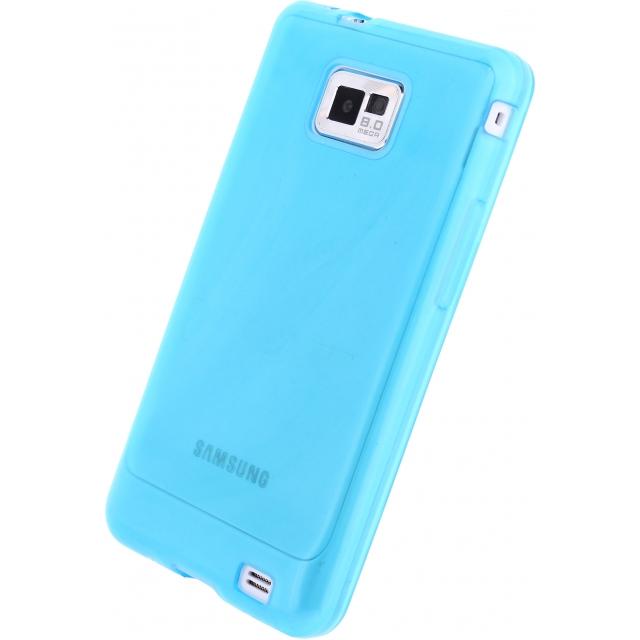 Afbeelding van Mobilize Gelly Case Samsung Galaxy S5 Mini Transparent Turquoise Mob