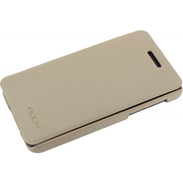 Rock Big City Leather Side Flip Case Blackberry Z10 Cream rock kopen in de aanbieding