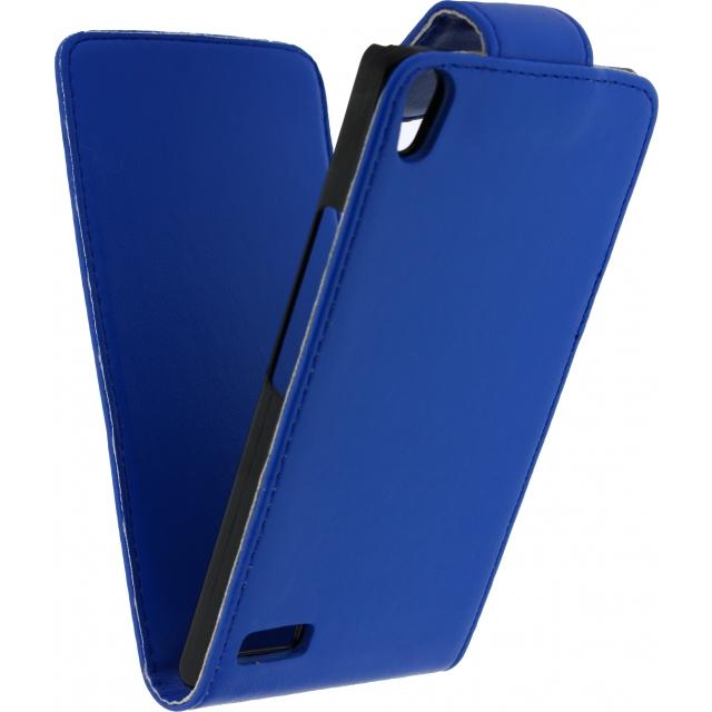 Xccess Flip Case Huawei Ascend P6 Blue xccess kopen in de aanbieding