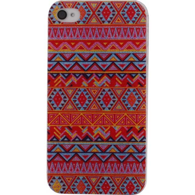 Xccess Cover Apple Iphone 44S Orange Aztec xccess kopen in de aanbieding