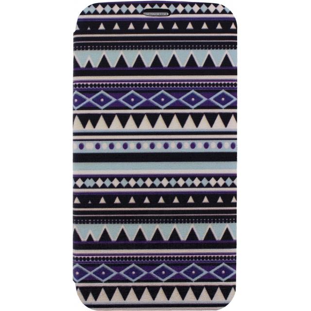 Afbeelding van Xccess Book Stand Case Samsung Galaxy S5/S5 Plus/S5 Neo Aztec Orange