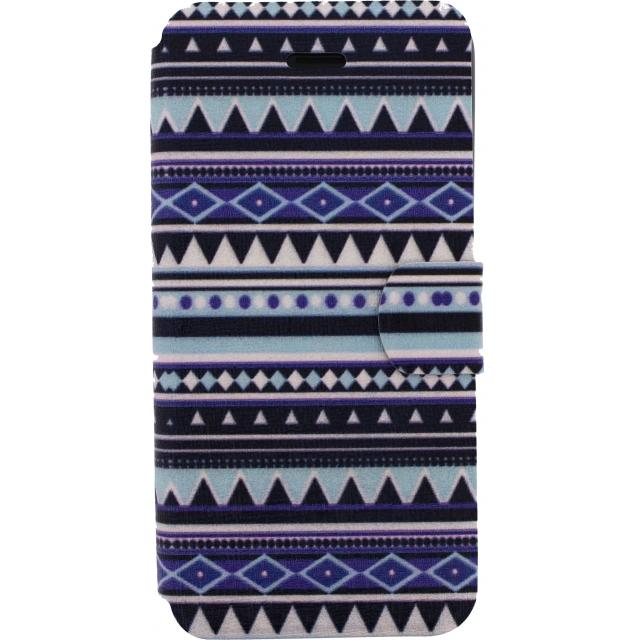 Afbeelding van Xccess Book Stand Case Apple iPhone 4/4S Aztec Purple