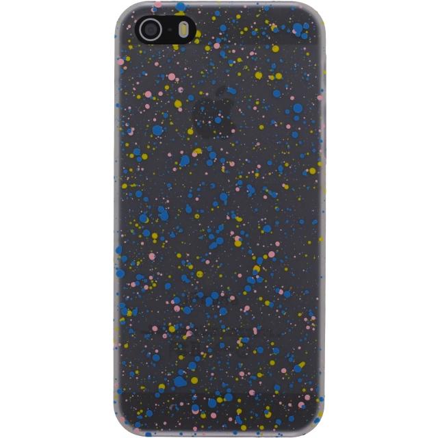 Afbeelding van Xccess Cover Spray Paint Glow Apple iPhone 4/4S Blue