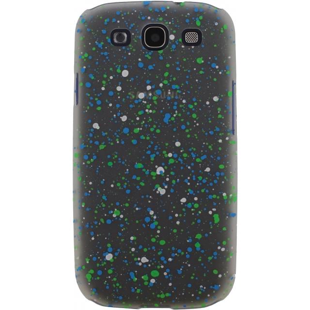Afbeelding van Xccess Cover Spray Paint Glow Samsung Galaxy SIII I9300 Pink