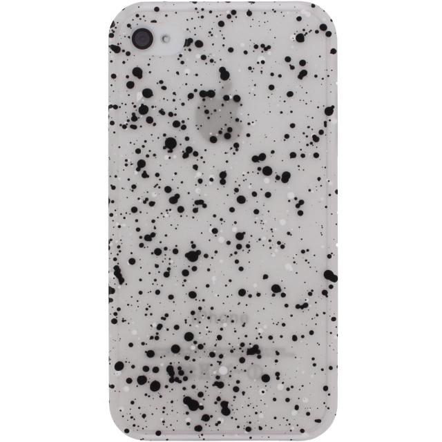 Afbeelding van Xccess Cover Spray Paint Glow Apple iPhone 5/5S/SE Black