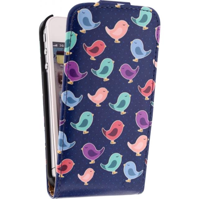 Afbeelding van Mobilize Ultra Slim Flip Case Apple iPhone 5/5S/SE Birdy