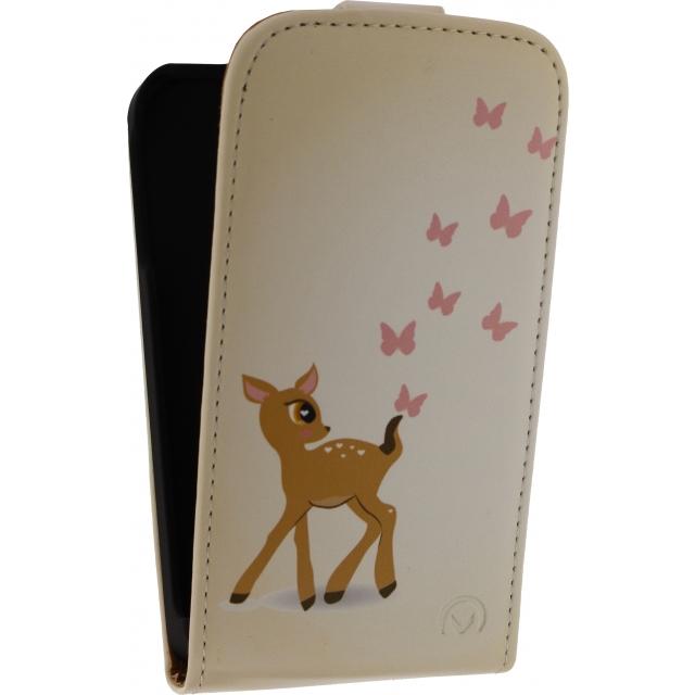 Afbeelding van Mobilize Ultra Slim Flip Case Huawei Ascend P7 Deer