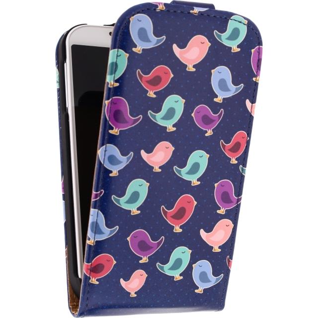 Afbeelding van Mobilize Ultra Slim Flip Case Samsung Galaxy S5/S5 Plus/S5 Neo Birdy