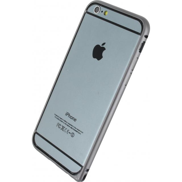 Afbeelding van Rock Arc Slim Guard Bumber Apple iPhone 6 Silver