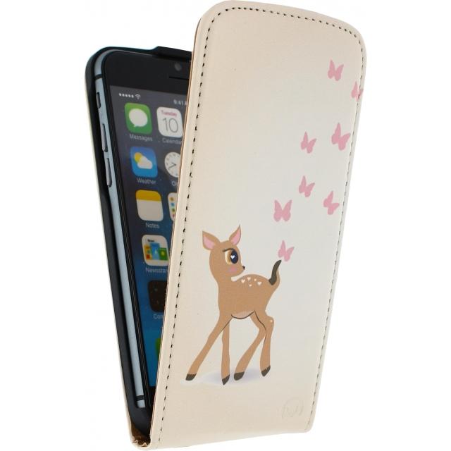 Afbeelding van Mobilize Ultra Slim Flip Case Apple iPhone 4/4S Deer