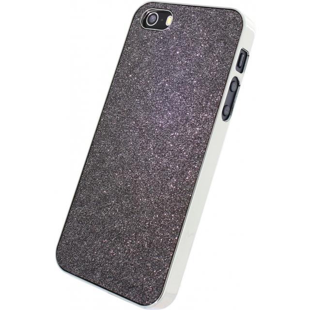 Xccess Glitter Cover Apple Iphone 55Sse Grey xccess kopen in de aanbieding