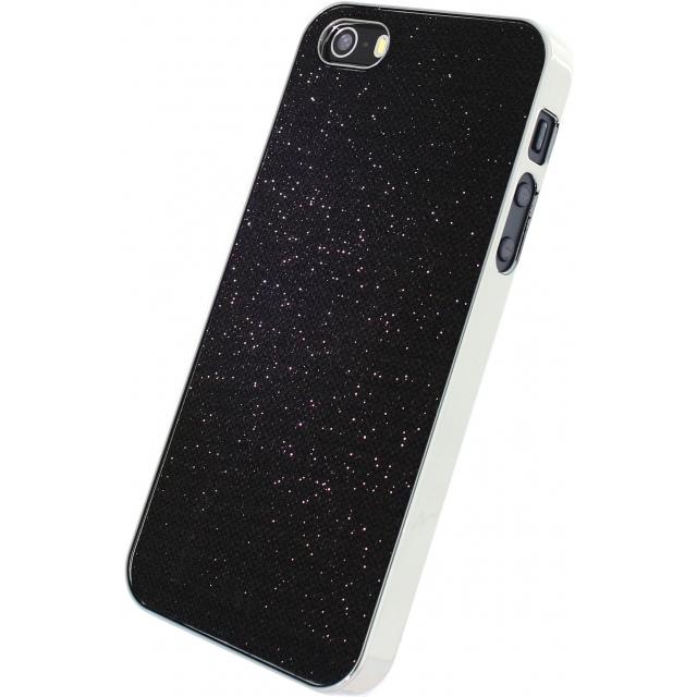 Xccess Glitter Cover Apple Iphone 55Sse Black xccess kopen in de aanbieding