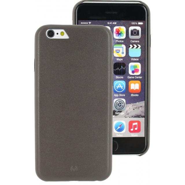 Mobilize Slim Leather Case Apple Iphone 66S Grey mobilize kopen in de aanbieding