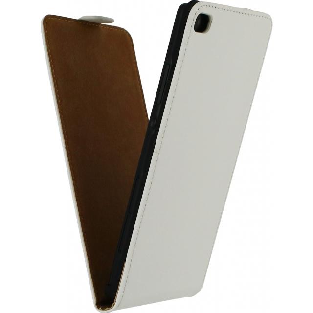 Mobilize Ultra Slim Flip Case Huawei P8 White - Mobilize