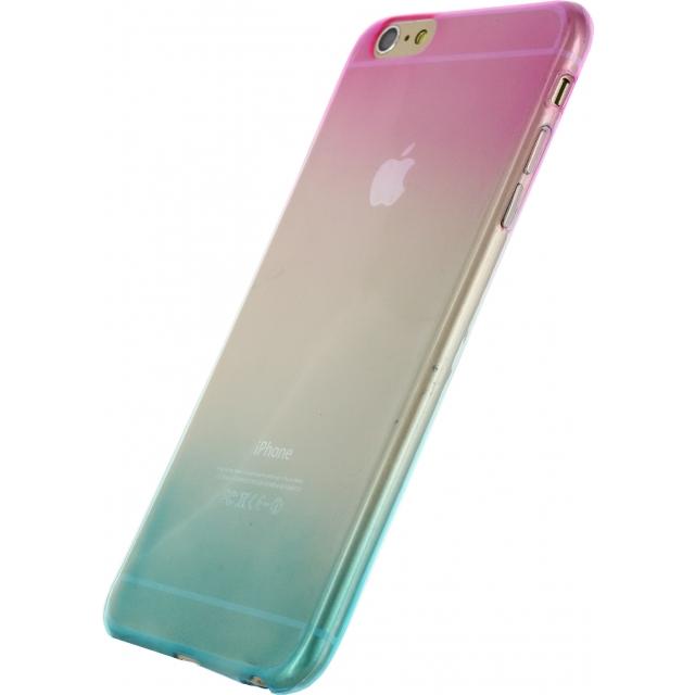 Apple iPhone 6/6S Plus telefoonhoes - Geleidelijk blauw/roze - Xccess