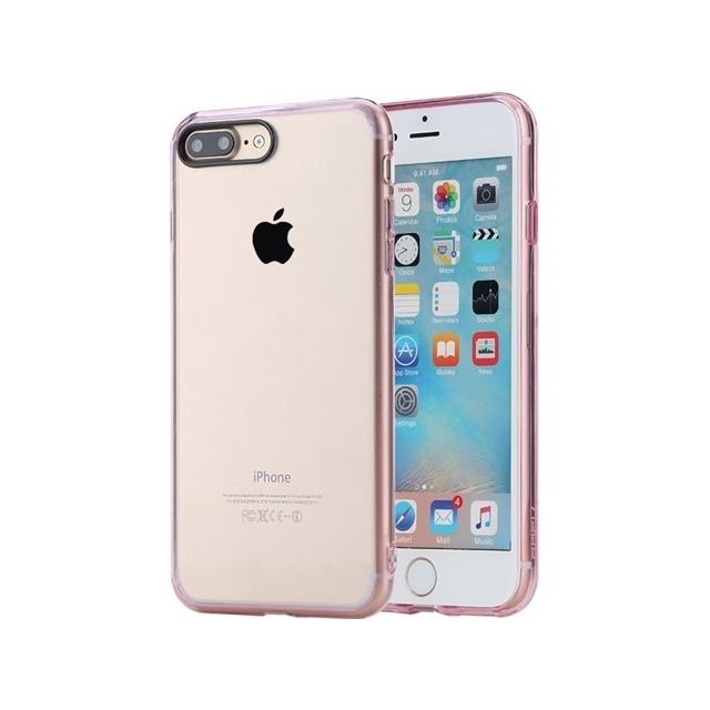 Rock Pure Case Apple Iphone 7 Plus Transparent Pink rock kopen in de aanbieding Rock Pure Case Apple Iphone 7 Plus Transparent Pink rock kopen in de aanbieding