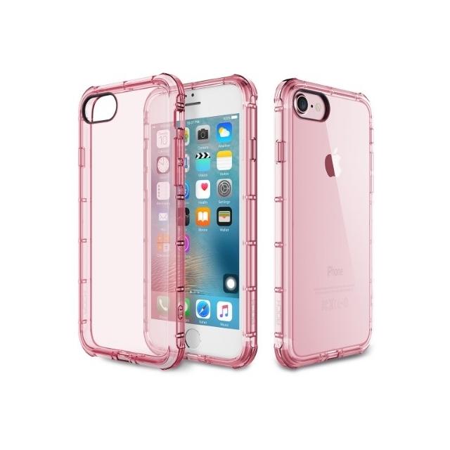 Rock Fence Tpu Case Apple Iphone 7 Transparent Pink rock kopen in de aanbieding Rock Fence Tpu Case Apple Iphone 7 Transparent Pink rock kopen in de aanbieding