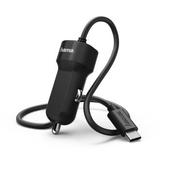 Autolader Usb Type C 30A Zwart Hama hama kopen in de aanbieding