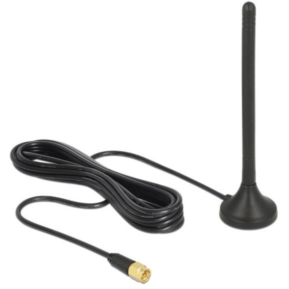 Delock Lte Gsm Umts Antenne Sma Stecker 25 Dbi Starr Omnidirektio delock kopen in de aanbieding