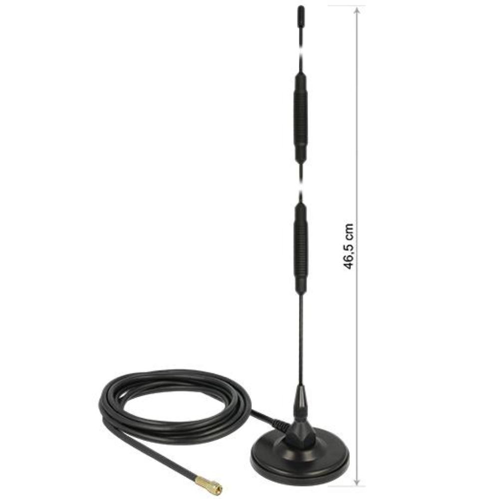 Delock Lte Antenne Sma Stecker 7 Dbi Starr Omnidirektional Mit Magneti delock kopen in de aanbieding Delock Lte Antenne Sma Stecker 7 Dbi Starr Omnidirektional Mit Magneti delock kopen in de aanbieding