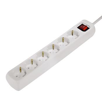 Hama Distribution Panel 6 Sockets With Switch Child Proof 3 M White hama kopen in de aanbieding Hama Distribution Panel 6 Sockets With Switch Child Proof 3 M White hama kopen in de aanbieding
