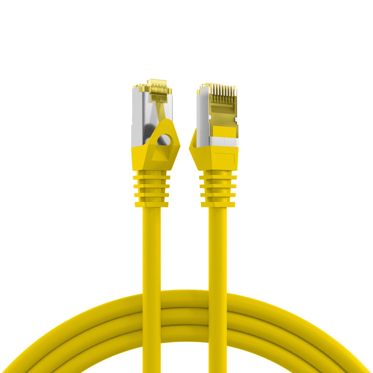 S/FTP Cat 6a - 3 meter - Geel - EFB