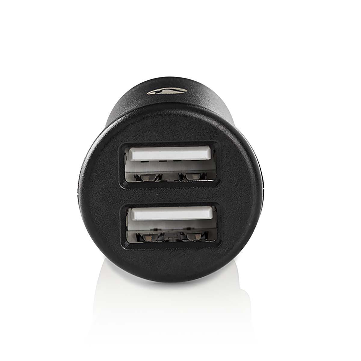 paraplu Hol Kerel USB autolader - Aansluiting 1: Sigarettenaansteker, Aansluiting 2: 2x USB A  female, Spanning: 12/24 Volt, Laadstroom 1x USB: 2400 mA, Laadstroom 2x USB:  2400 mA.