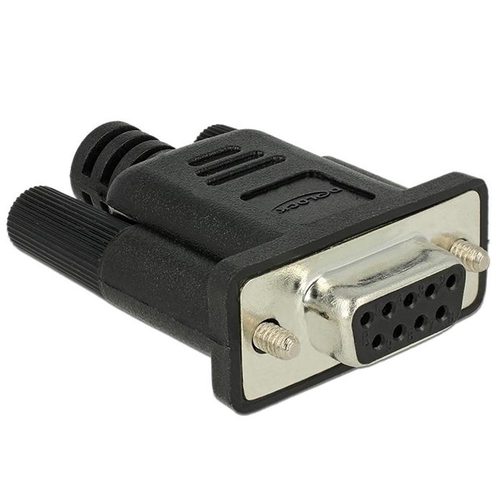 Delock Adapter Rs 232 Db9 Buchse Loopback delock kopen in de aanbieding