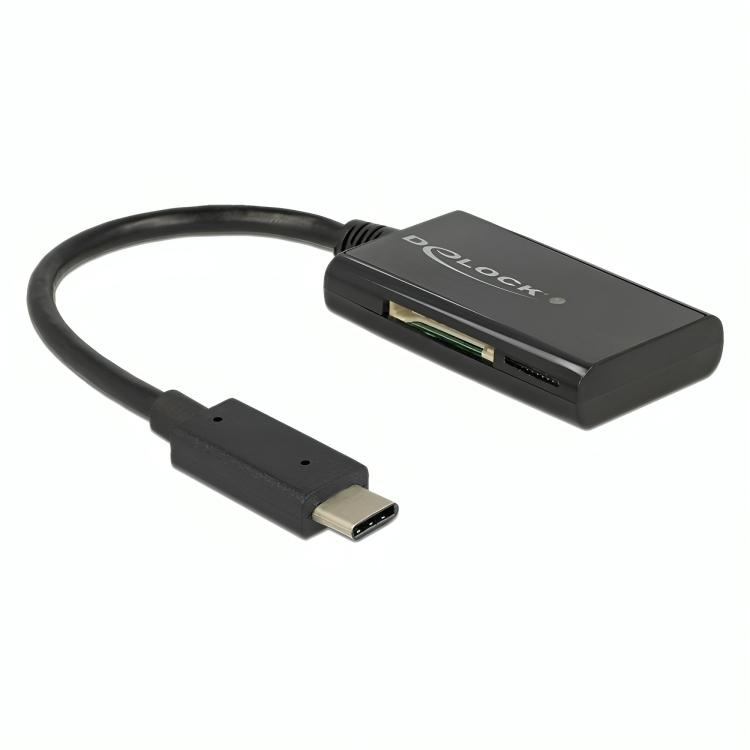 USB C kaartlezer - Delock