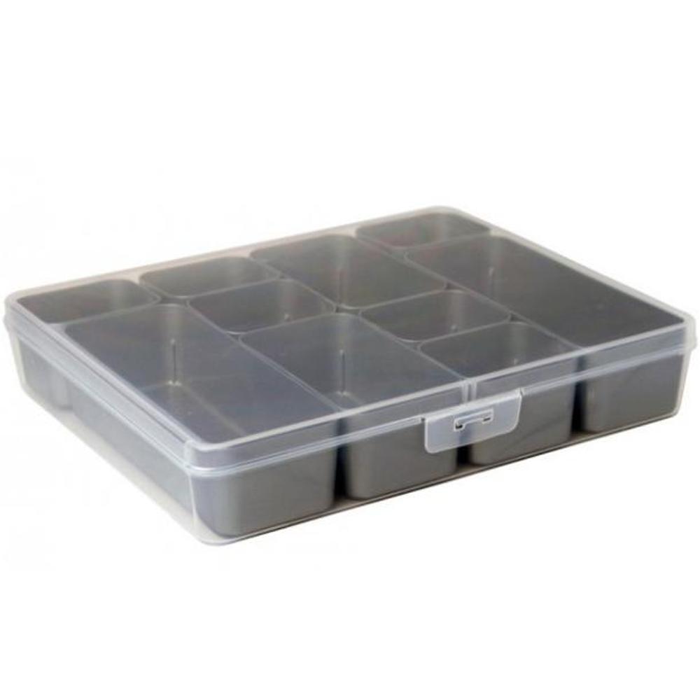 Mixed Assortimentsdoos + 10 Baskets (6x0,15L+2x0,35L+2x0,65L) transp.