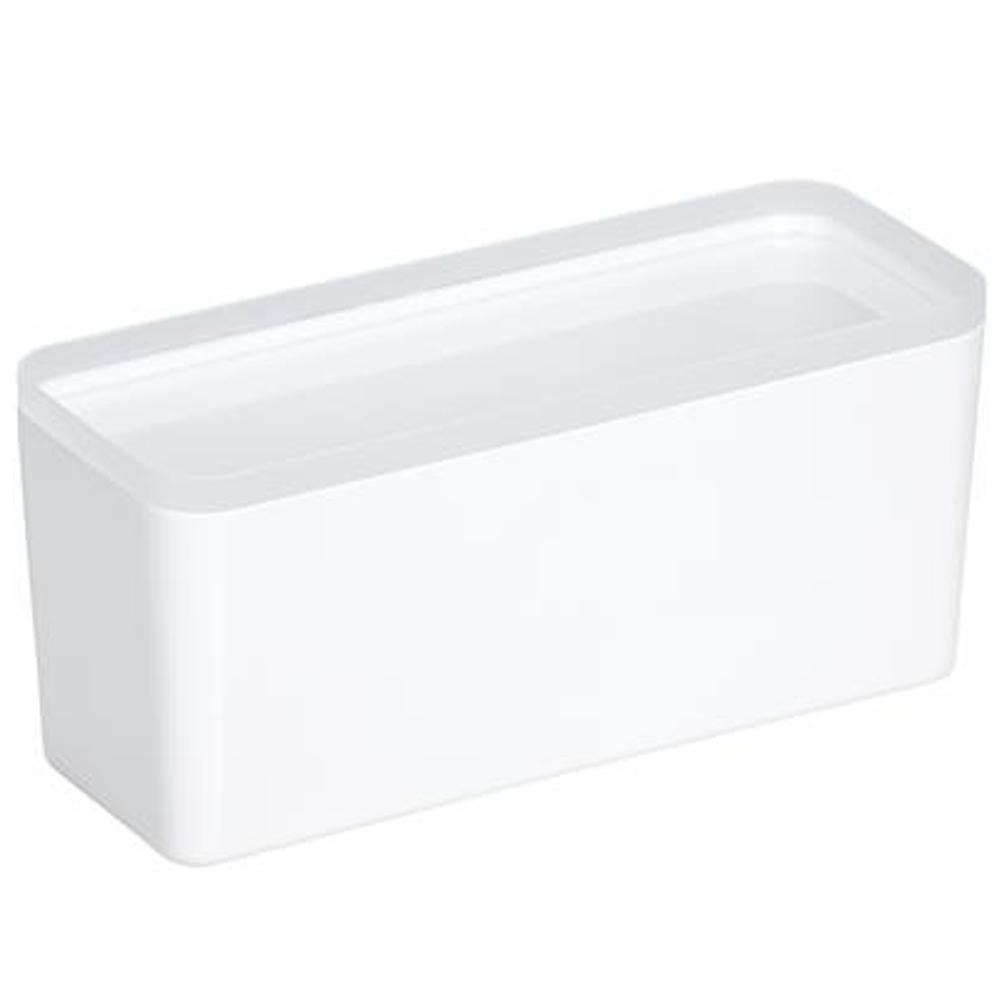 Opbergbox met deksel RANA 80x49x54 cm massief grenenhout wit