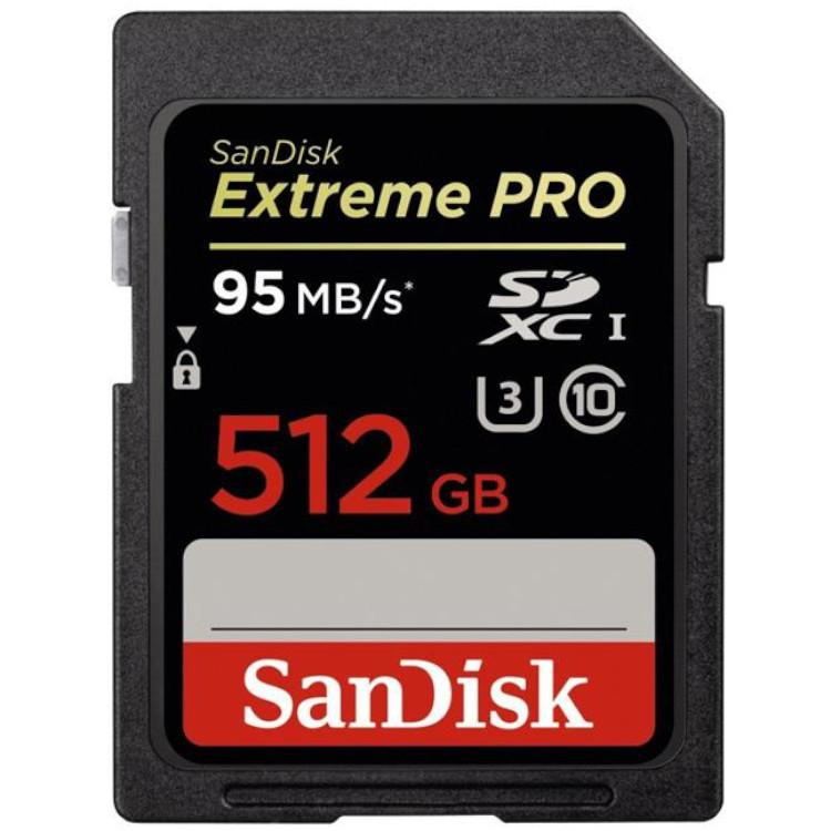 UHS-I - 512 GB - SanDisk