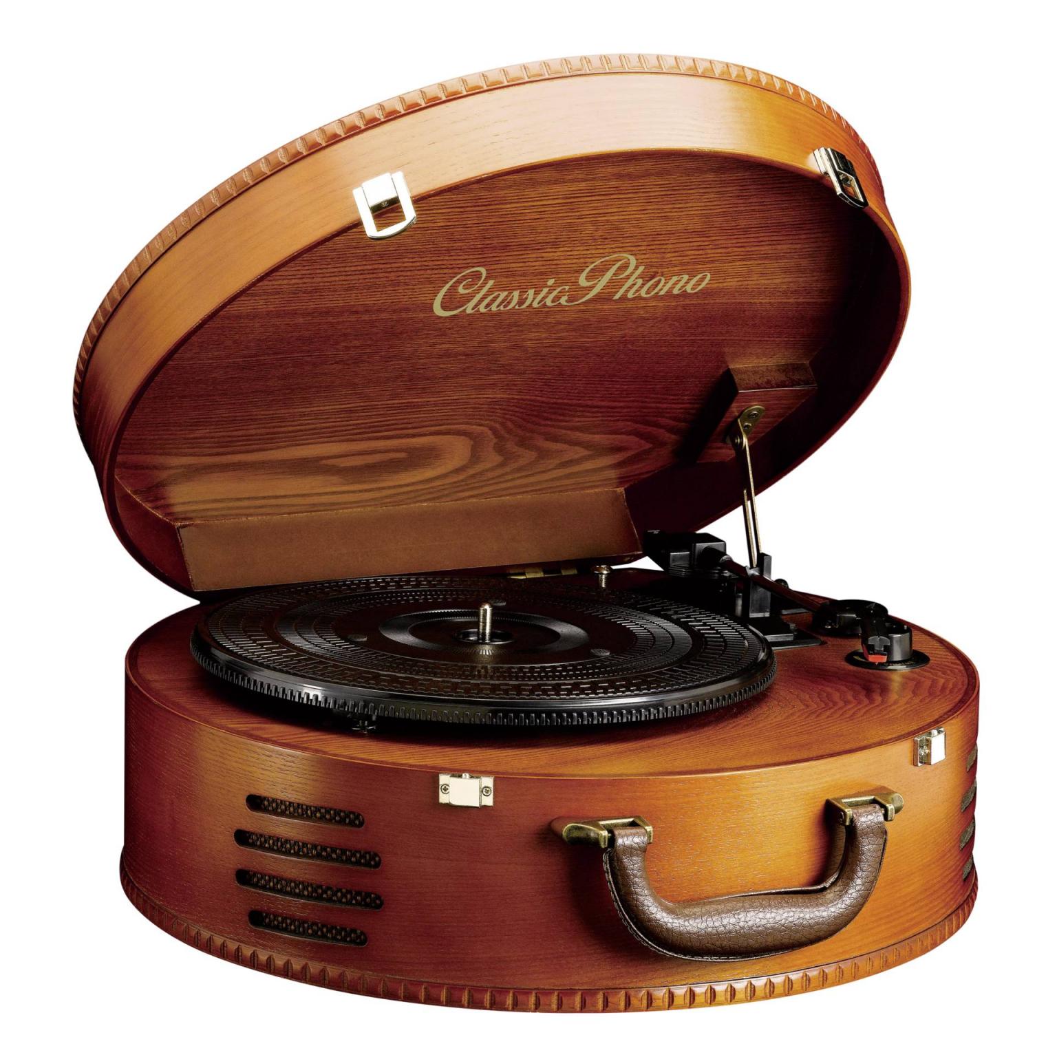 Lenco Classic Phono TT-110 Siyah Hoparlörlü Bluetoothlu Pikap Plak