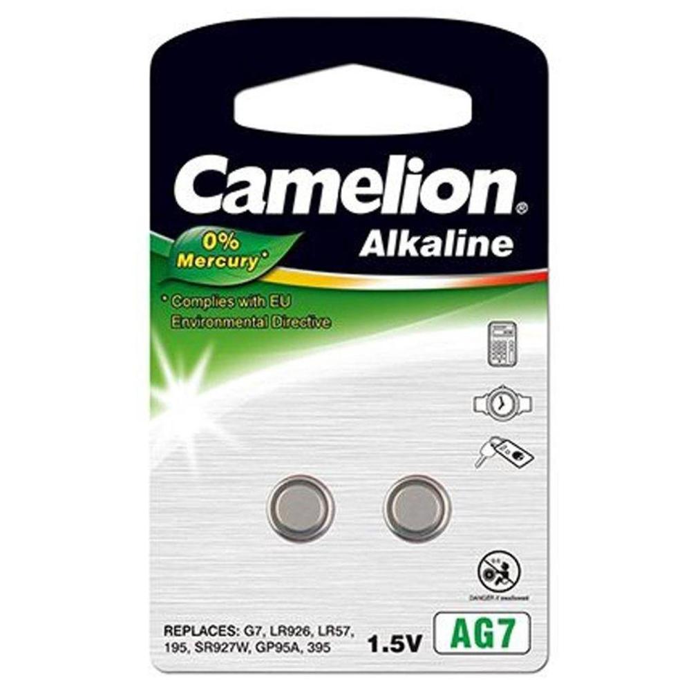 Camelion Alkaline 0% Mecury AG7 1,5V blister 2 - Camelion