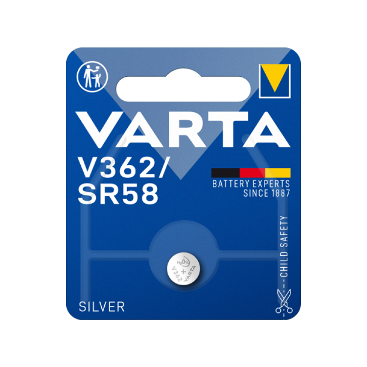 Varta Zilveroxide 362 Blister 1 - Varta