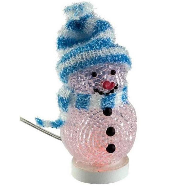 Led sneeuwman - USB - 60 x 95 centimeter - multicolor