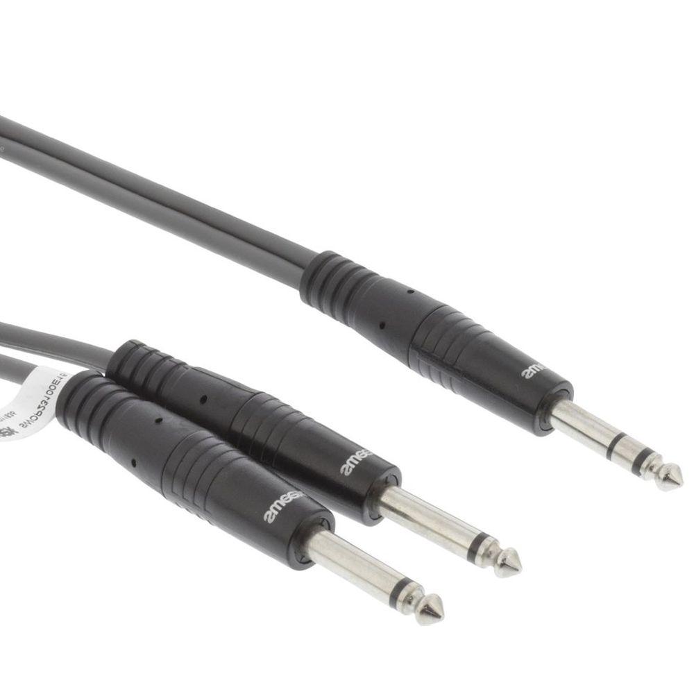 Sweex Stereo Audiokabel 635 Mm Male 2X Mm 15 M Donkergrijs sweex kopen in de aanbieding Sweex Stereo Audiokabel 635 Mm Male 2X Mm 15 M Donkergrijs sweex kopen in de aanbieding