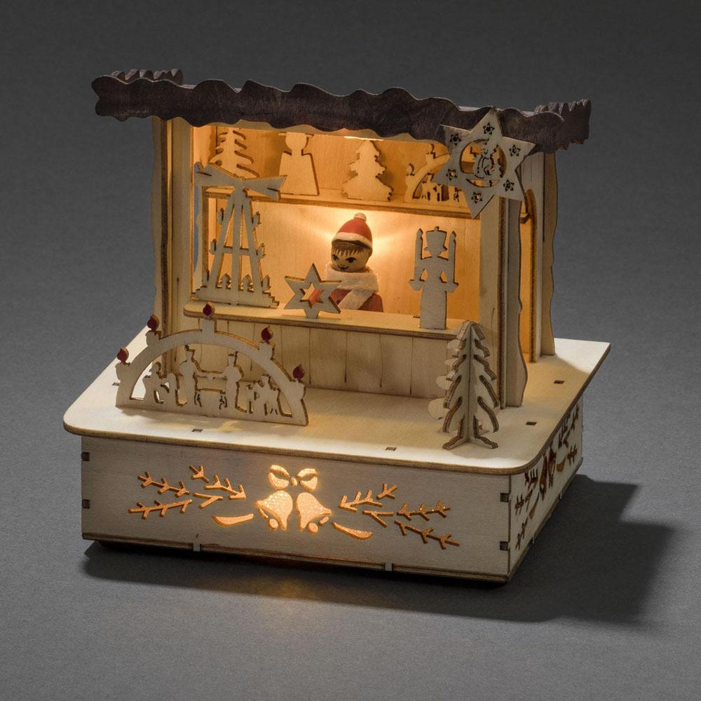 Kerstfiguur Wintertafereel Konstsmide